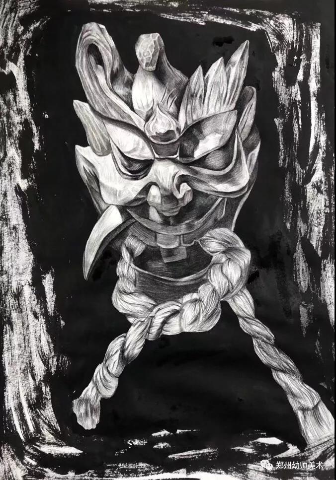 19级艺术设计专业绘画创作方向学生作品展示